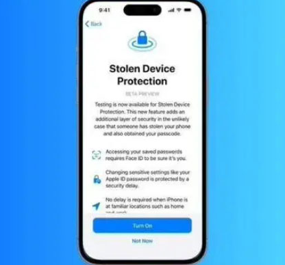 利州苹果授权维修店分享被盗设备保护功能开启方法 