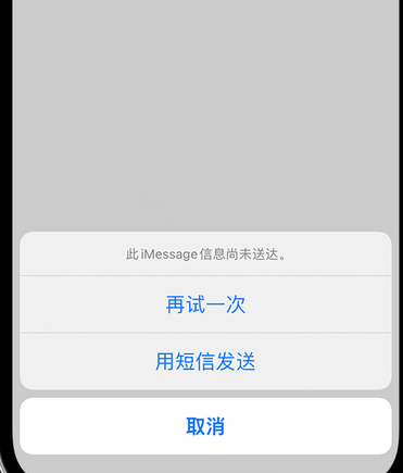 利州apple维修iPhone上无法正常发送iMessage信息